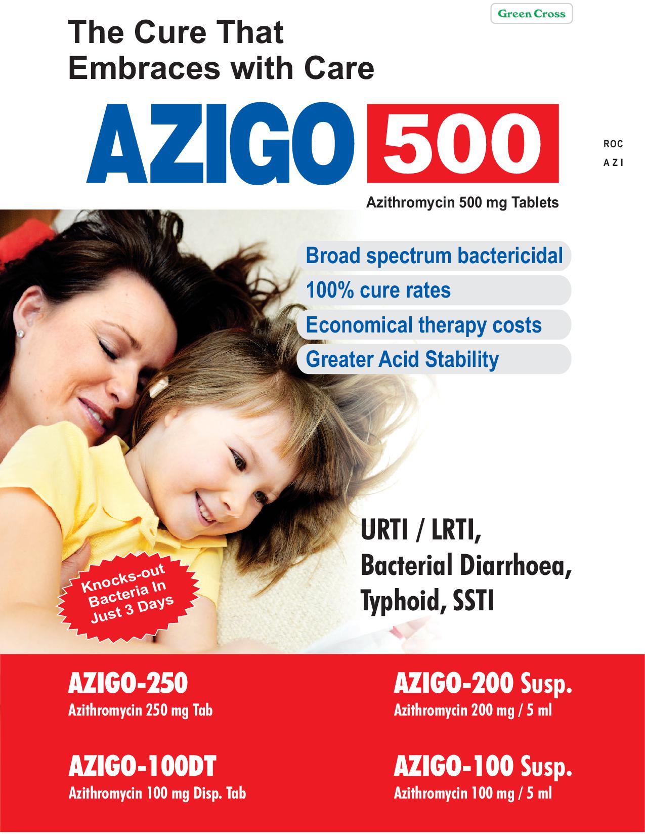 AZIGO 500 Tablet